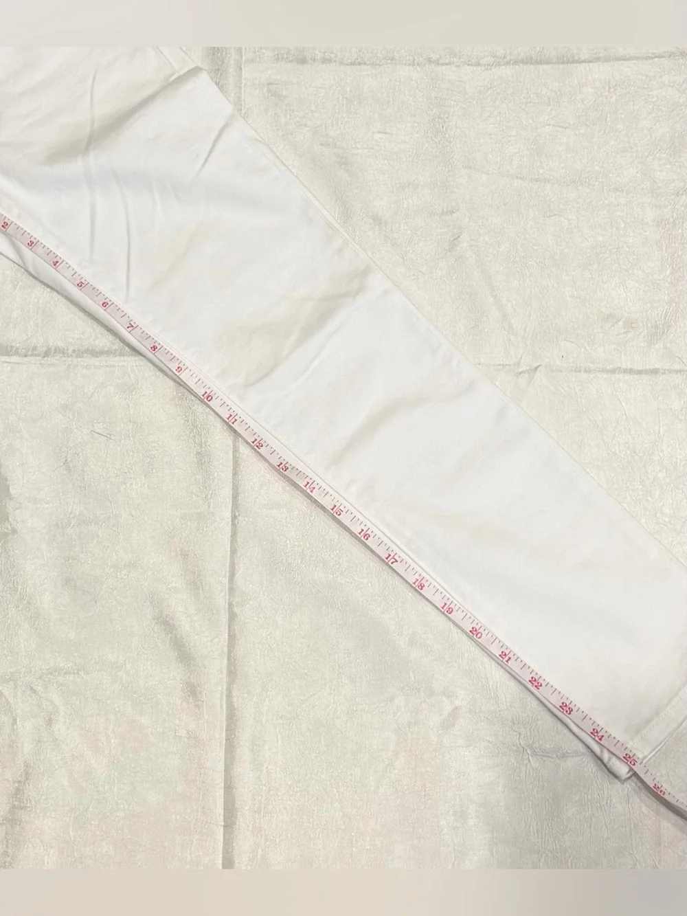 AG Adriano Goldschmied The Prima Crop Cigarette Crop White Jeans Women’s 24 - Picture 6 of 6